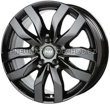 Alu kola CMS C22, 16x6.5 5x120 ET52, černá lesklá (zátěžová)