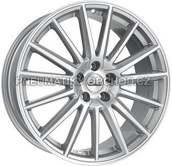 Alu kola CMS C23, 18x8 5x112 ET43, stříbrná