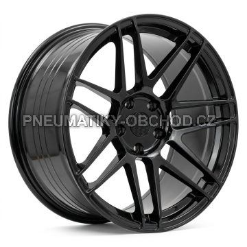 Alu kola Haxer HX020F, 19x10 5x120 ET15, černá lesklá