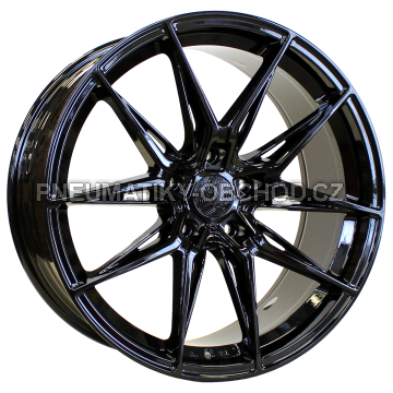Alu kola Haxer HX036, 17x8 5x112 ET40, černá lesklá