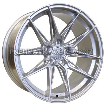 Alu kola Haxer HX036, 20x10.5 5x112 ET38, stříbrná