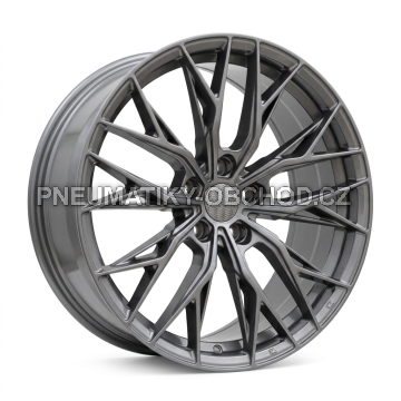 Alu kola Haxer HX042, 19x8.5 5x112 ET40, šedivá