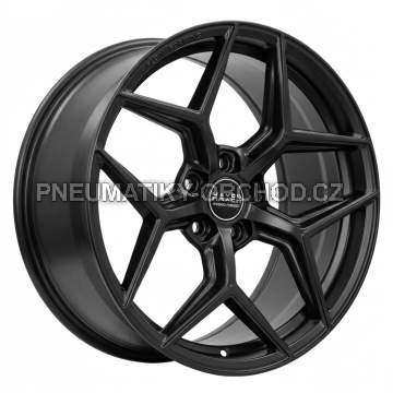 Alu kola Haxer HX04F, 19x8.5 5x112 ET40, černá matná (zátěžová)
