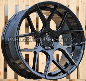 Alu kola Haxer SSA03, 18x8 5x120 ET35, černá lesklá
