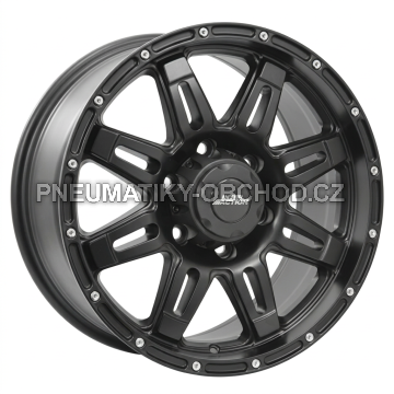 Alu kola INTER ACTION GRABBER, 17x8 6x139.7 ET0, černá matná (zátěžová)