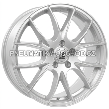 Alu kola IT WHEELS 2 KIRA, 17x7 5x114.3 ET45, stříbrná
