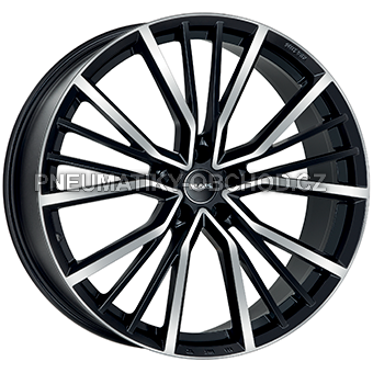 Alu kola MAK UNION, 20x8.5 5x112 ET32, černá lesklá + leštění (zátěžová)