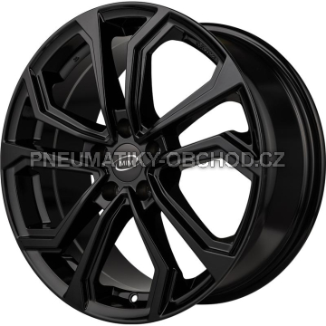 Alu kola MiM ESIS, 18x8 5x112 ET45, černá lesklá