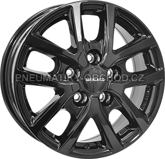 Alu kola MONACO WHEELS CL2T, 16x6.5 5x112 ET52, černá lesklá (zátěžová)
