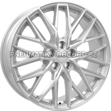 Alu kola MONACO WHEELS GPX, 19x8 5x112 ET40, stříbrná (zátěžová)