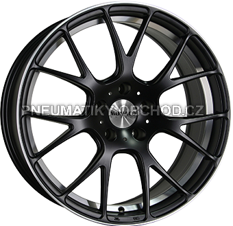 Alu kola MONACO WHEELS MIRABEAU, 19x8.5 5x112 ET45, černá matná + leštění
