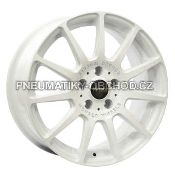 Alu kola MONACO WHEELS RALLYE, 17x7 4x100 ET40, bílá
