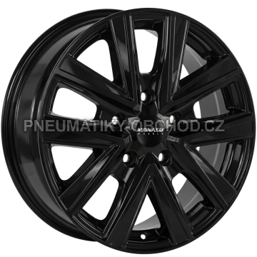 Alu kola MONACO WHEELS VT2, 18x8 5x112 ET50, černá lesklá (zátěžová)