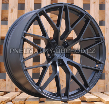 Alu kola Racing Line 3S1067, 20x10.5 5x130 ET64, černá matná (zátěžová)