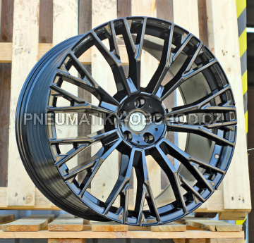 Alu kola Racing Line 3S1111, 22x9.5 5x112 ET35, černá lesklá