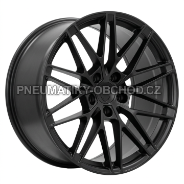 Alu kola Racing Line 3S1324, 20x7.5 5x130 ET32, černá matná (zátěžová)