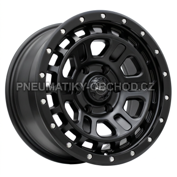 Alu kola Racing Line 3S234, 17x8.5 6x139.7 ET15, černá matná (zátěžová)