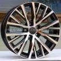 Alu kola Racing Line 7045, 17x8 5x112 ET41, černá + leštění