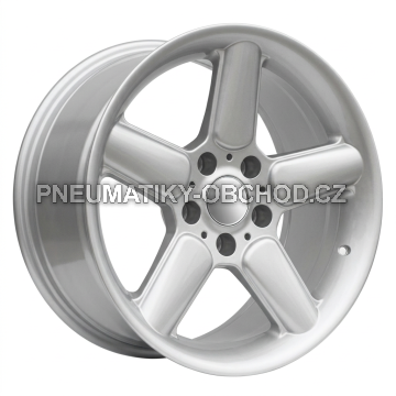 Alu kola Racing Line 7961F, 17x8.5 5x120 ET15, stříbrná