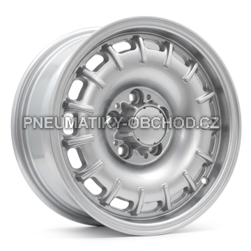 Alu kola Racing Line A1370, 14x6 5x112 ET30, stříbrná