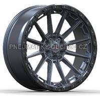 Alu kola Racing Line A1889, 20x9 6x139.7 ET18, černá matná (zátěžová)