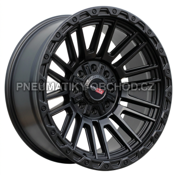 Alu kola Racing Line A1892, 22x10 8x165 ET-18, černá matná (zátěžová)