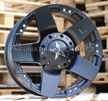 Alu kola Racing Line A5187, 18x9 12x132 ET-12, černá matná (zátěžová)
