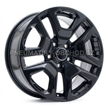 Alu kola Racing Line A5567, 17x7 5x114.3 ET35, černá lesklá (zátěžová)