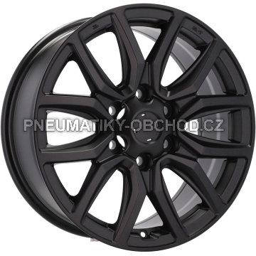 Alu kola Racing Line A6238, 17x7.5 6x139.7 ET30, černá matná (zátěžová)