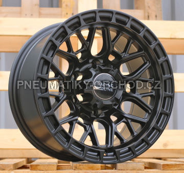 Alu kola Racing Line A6274, 16x8 6x139.7 ET-10, černá matná (zátěžová)