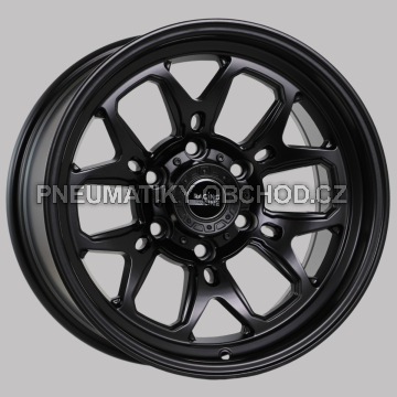 Alu kola Racing Line B1106, 17x9 6x139.7 ET-6, černá matná (zátěžová)