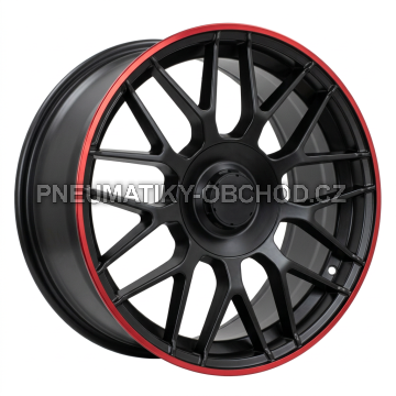 Alu kola Racing Line B1268, 18x8.5 5x112 ET35, černá matná