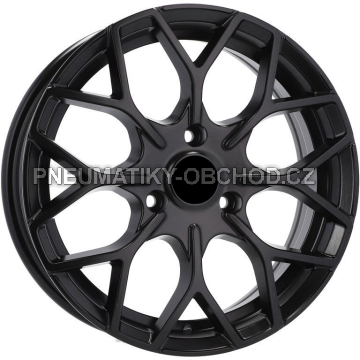 Alu kola Racing Line B1449, 18x7 4x100 ET30, černá matná