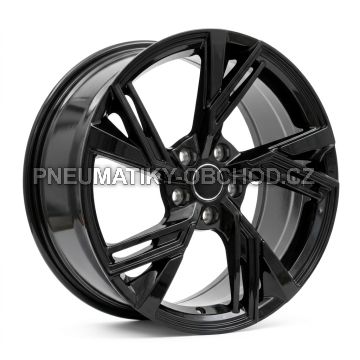 Alu kola Racing Line B1571, 18x8 5x112 ET39, černá lesklá