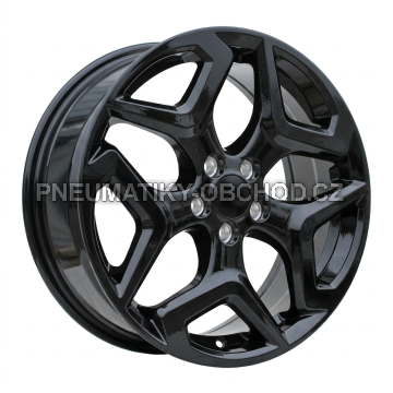 Alu kola Racing Line B1606, 17x7 5x100 ET55, černá lesklá