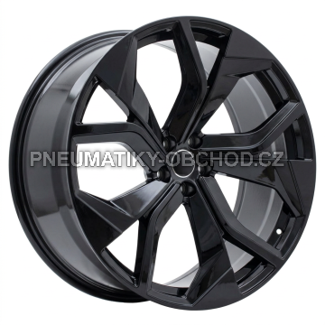 Alu kola Racing Line B1637, 22x10 5x112 ET20, černá lesklá
