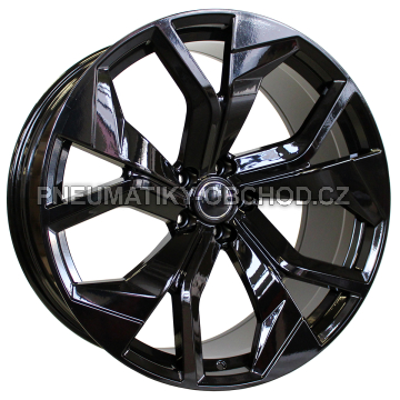 Alu kola Racing Line B1637, 23x10.5 5x112 ET18, černá lesklá (zátěžová)