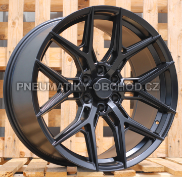 Alu kola Racing Line B1673, 20x9 6x139.7 ET15, černá matná (zátěžová)