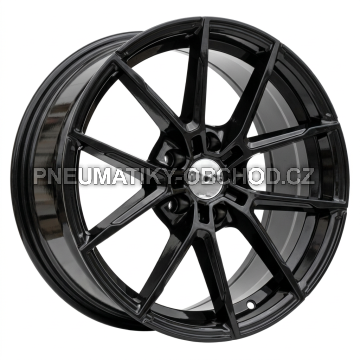 Alu kola Racing Line B5601, 17x7.5 5x112 ET27, černá lesklá