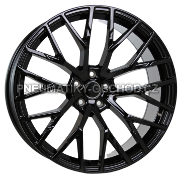 Alu kola Racing Line B5710, 21x9.5 5x112 ET30, černá lesklá (zátěžová)