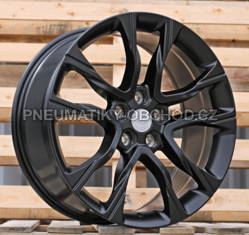 Alu kola Racing Line B5755, 20x8.5 5x120 ET43.5, černá matná (zátěžová)