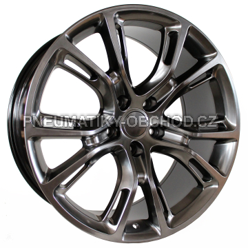 Alu kola Racing Line BK568, 20x10 5x127 ET50, titanová metalíza (zátěžová)