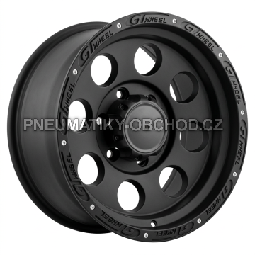 Alu kola Racing Line BY531, 16x10 6x139.7 ET-10, černá matná