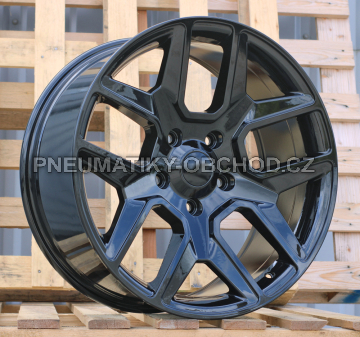 Alu kola Racing Line D1433, 20x9 5x139.7 ET19, černá lesklá (zátěžová)