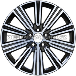 Alu kola Racing Line F0054, 20x9 5x108 ET39, černá + leštění