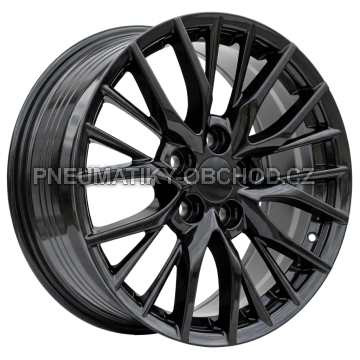 Alu kola Racing Line F0133, 17x7.5 5x114.3 ET40, černá lesklá