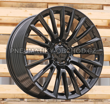 Alu kola Racing Line F1070, 22x10 5x130 ET36, černá lesklá (zátěžová)