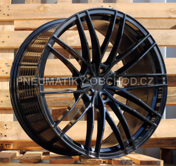 Alu kola Racing Line F1995, 22x10 5x112 ET18, černá lesklá (zátěžová)