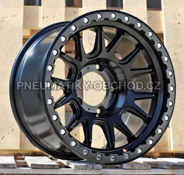 Alu kola Racing Line F7018, 17x9 5x150 ET-12, černá matná