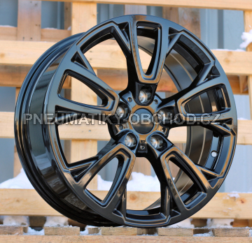Alu kola Racing Line F7409, 17x7 5x112 ET45, černá lesklá